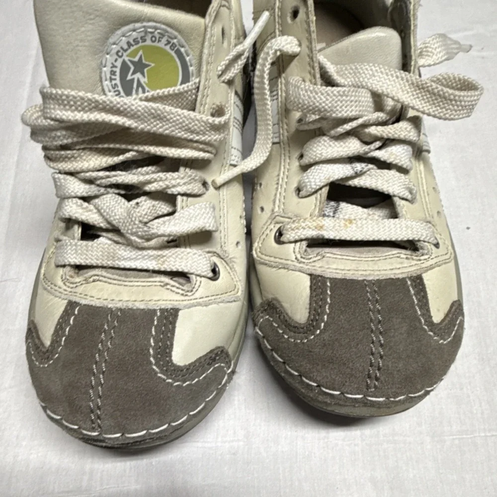 Diesel Hawley Men's Sneakers Beige Brown Leather Colorblock Low Top
